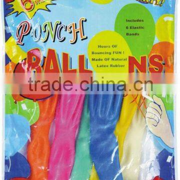 colorful natural rubber balloon