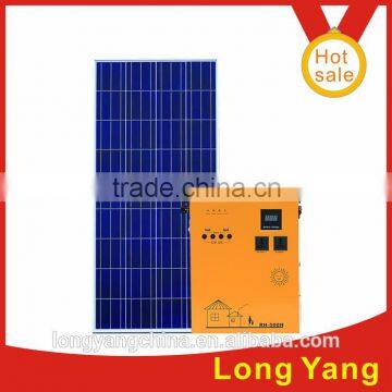 Portable 300W/450W,12V to 220V silent solar power system/solar power generator for home use