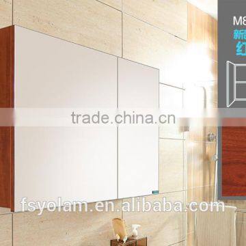 QY-G901 Modern Stainless Steel Wall Mounted Mirror Cabinet photo-3
