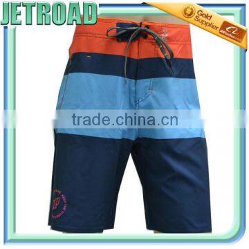 Polyester Spandex 4 ways Stretch fabric sublimation printing Board shorts for Men