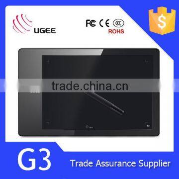 Ugee G3 9*6 Inch Cheapest Drawing Tablet with Rechargeable Pen
