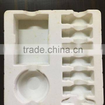 PS sheet plate hard piece flock for interior of packing