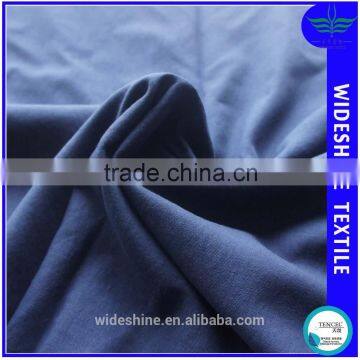 Tencel Linen Woven Fabrics Plain Dyed Flax Blended Fabric Dust Coat Cloth photo-2