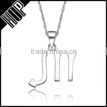 Hot sale Fashion 925 Silver Plated alloy scorpio necklace for gift