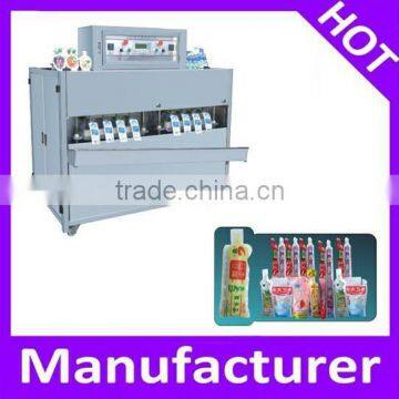 Automatic jelly stand up pouch filling capping machine