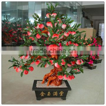 Jade 68 Piece Peaches Tree big size , jade stone tree ,money tree