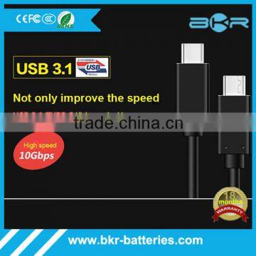 USB-C 3.1 Type-C Male to Type C Male Charging Cable Data Cable