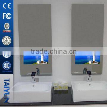 Sensor Magic Mirror Lcd Display, Wall Mounted Mirror Monitor