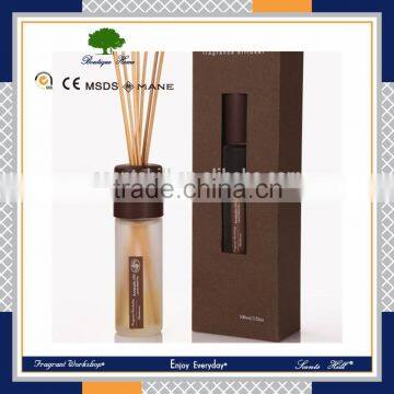 Custom printed coffee color packaging paper box aroma home fragrance sticks reed diffuser                        
                                                                                Supplier's Choice