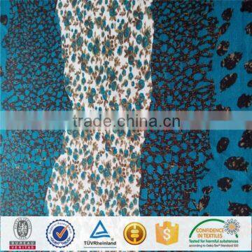 Leopard Print Velvet Cloth Fabric