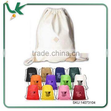 Wholesale Promotional Printed Non-Woven String Back Tote Bags