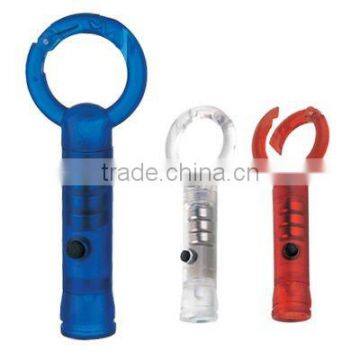 Plastic keychain Torch