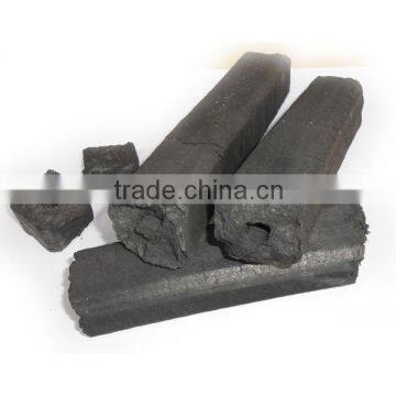 AH9001B 4cmX4cm X40CM RECTANGULAR BARBECUE STICK CHARCOAL WITH A HOLE INSIDE