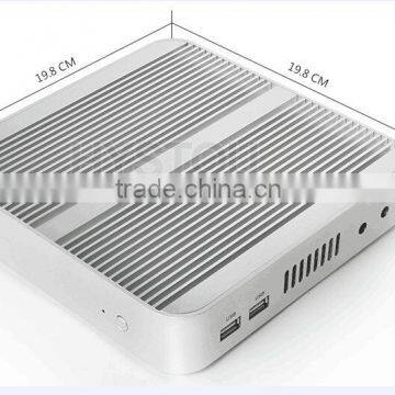 Hystou Barebone Fanless Windows8.1 OS Mini PC With Intel Quad Core i5 - 4200u Gaming Pcs i5 4G RAM, 60G SSD + 160G HDD photo-4