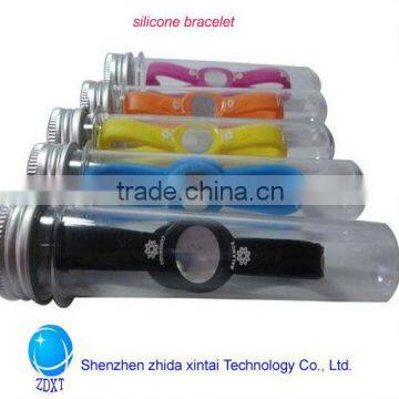 silicon rubber power bracelet gift item for 2014 world cup
