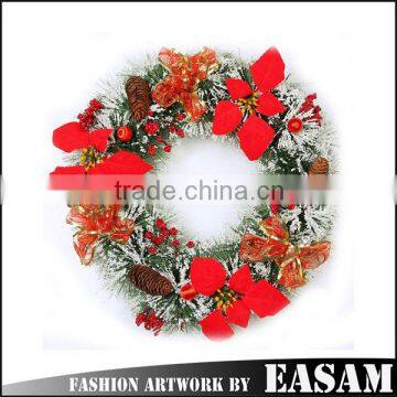 China factory indoor christmas wreaths in stock