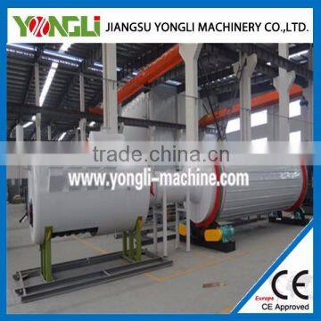 High efficiency three layers drum style electric rotary dryer