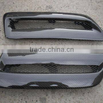 For EVO X evo 10 oem carbon fiber hood vents type 2