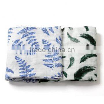 100% Organic Cotton Soft Baby Swaddle Newborn Baby Muslin Blanket Quality Choice photo-2