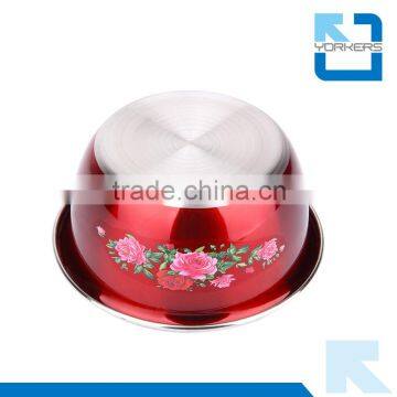 201 Stainless Steel Gorgeous and Printed Mixing Bowls & Soup Plates photo-6