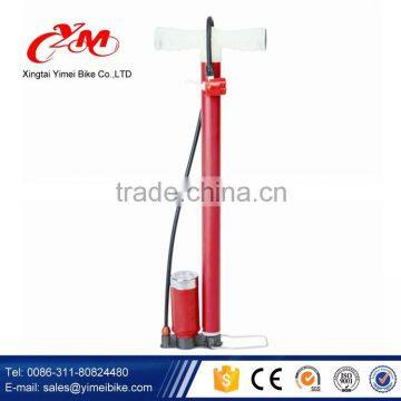 High pressure bike pump accessories / cheap bicycle pump with gauge / bike air pump with pressure gauge