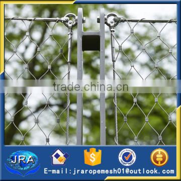 safety stainless steel bridge protect rope mesh