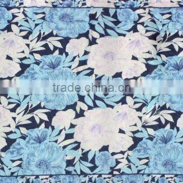 Floral Printing Cute Popular Polyester Viscose Infinity Scarf photo-2