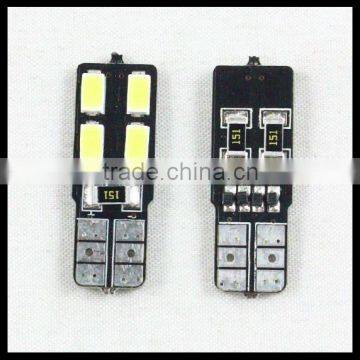 LED White T10 168 194 W5W 501 Wedge Single 4 SMD Light bulb CANBUS ERROR FREE