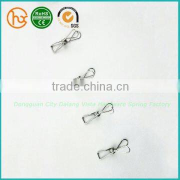 Large depth plastic spring clamp