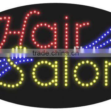 Hair Salon LED Sign adviterising sign for the beauty salon nail shops OEM is welcome