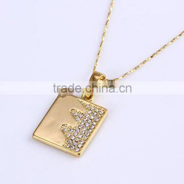 xuping jewelry necklace pendant new design gold pendant designs women