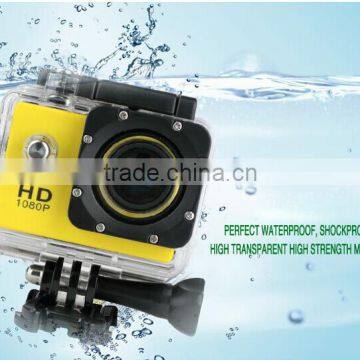 China 10 Years OEM Factory Supplier Colorful 1080p Waterproof Mini Sport Video Camera