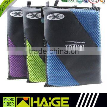 hot sale customized sport microfiber towel,microfiber suede beach towel wholesale