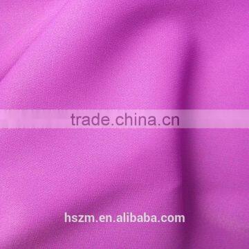 75d Purple Spun Polyester Diamond Chiffon Fabric for Shirt China Supply