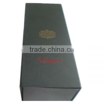 Hot sale!!!! customized flat packing wine box ,made of paperboard with customized printing and size