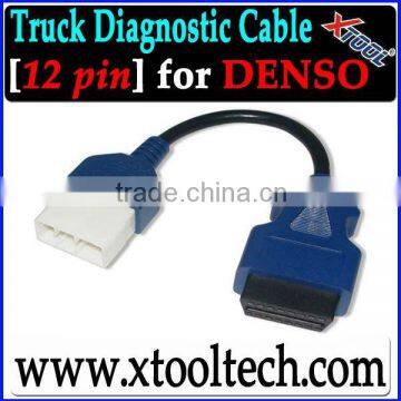 [12PIN] denso cable,denso truck diagnostic cable,DENSO 12 pin