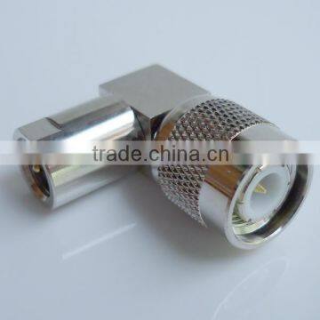 RF Coaxial Adapter TNC male to FME male right angle