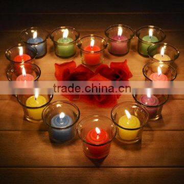 Hot sale glass tea light holder