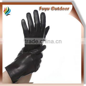 Black Leather gloves, any colors &sizes can be customized, logo is permitted