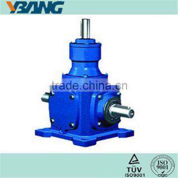 T series Spiral Bevel Gear Speed Reducer Ratio 1:1