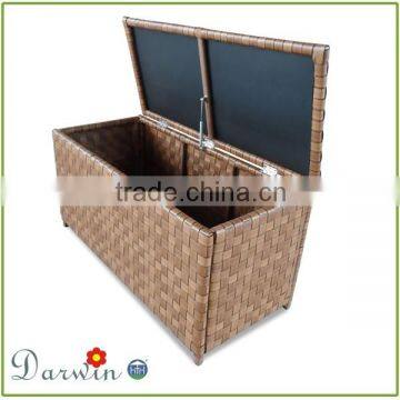 Rattan cushion boxes outdoor furniture for garden