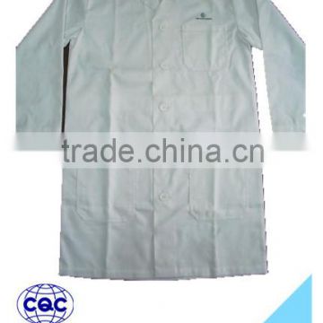 wholesale hospital/laboratory white lab coat surgical gown