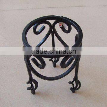 wrought iron furniture stool