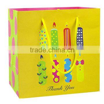 Candle Letter Mini Paper Shopping Bag