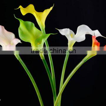 53 cm PVC Real Touch Calla Lily Spray Artificial Flower