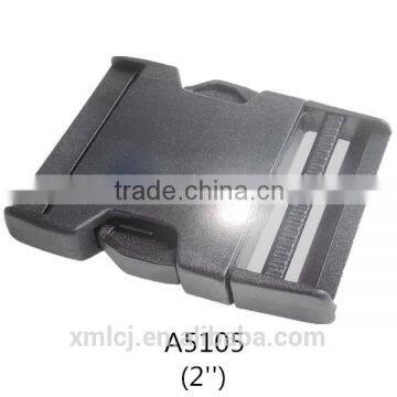 Plastic slide buckles for bags