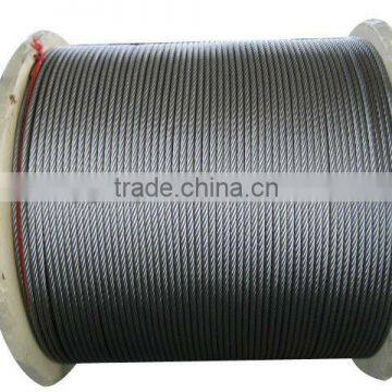 1x19 Stainless steel wire rope