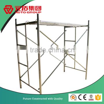 Hot dipped galvanized ladder frame scaffolding for construction