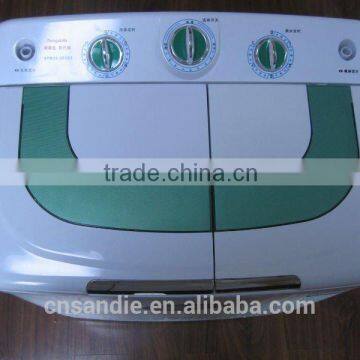 CE CB ISO9001 Certificates Twin Tub Semi Automatic Plastic Washing Machine for Baby