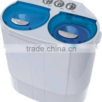 3kg semi-auto top-loading twin tub washing machine